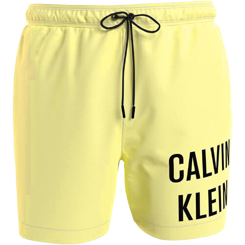 textil Hombre Bañadores Calvin Klein Jeans KM0KM00701 Amarillo