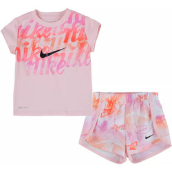 textil Niños Conjuntos chándal Nike 16J568 Rosa