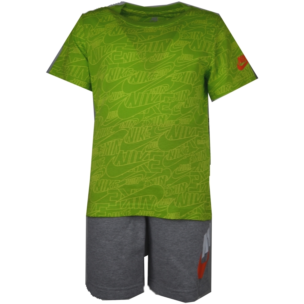 textil Niño Conjuntos chándal Nike 86J217 Verde