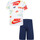textil Niño Conjuntos chándal Nike 86K471 Blanco