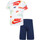textil Niños Conjuntos chándal Nike 66K471 Blanco