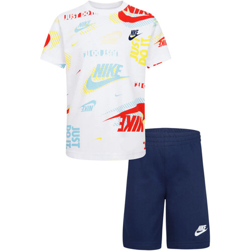textil Niños Conjuntos chándal Nike 66K471 Blanco