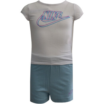 textil Niña Conjuntos chándal Nike 36K568 Blanco