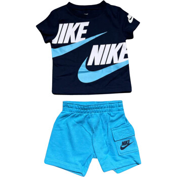 textil Niños Conjuntos chándal Nike 66J213 Azul
