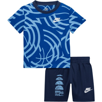 textil Niño Conjuntos chándal Nike 86K497 Azul