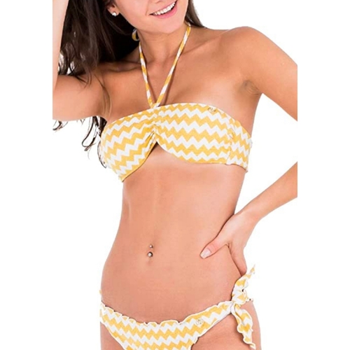 textil Mujer Bikini Guess E92J17+E92O11-MC024 Amarillo