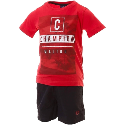 textil Niño Conjuntos chándal Champion 304925 Rojo