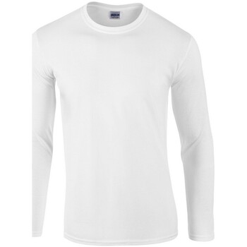 textil Camisetas manga larga Gildan GD11 Blanco