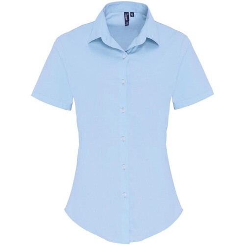 textil Mujer Camisas Premier PR346 Azul