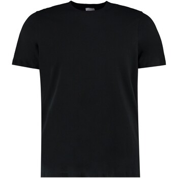 textil Hombre Camisetas manga larga Kustom Kit Fashion Fit Negro
