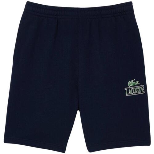 textil Hombre Shorts / Bermudas Lacoste SHORT GH1220 Azul