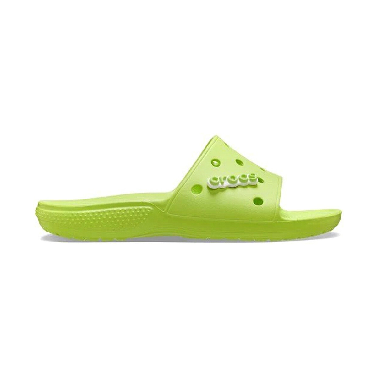 Zapatos Mujer Deportivas Moda Crocs Classic  Slide Amarillo