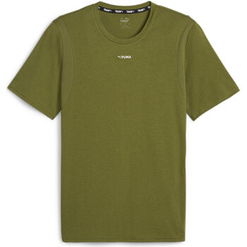 textil Hombre Camisas manga corta Puma FIT Triblend Ultrabreathe Tee Verde