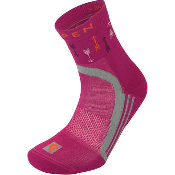 Ropa interior Calcetines de deporte Lorpen X3RPWE WOMENS RUNNING PADDED ECO Rosa