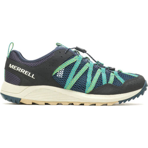 Zapatos Hombre Senderismo Merrell WILDWOOD AEROSPORT Azul
