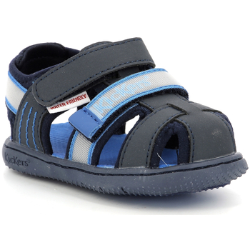 Zapatos Niños Sandalias Kickers Kickbeachou Azul