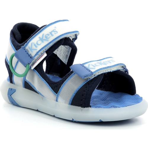 Zapatos Niños Sandalias Kickers Kickjune Azul