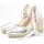 Zapatos Mujer Derbie & Richelieu Gaimo Alpargatas  Yasmin Odin Silver Multicolor