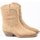 Zapatos Mujer Derbie & Richelieu Alpe Botines  Cowboy 50101160 Arena Beige