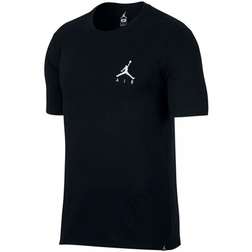 textil Hombre Camisetas manga corta Nike - Camiseta Jumpman Negro