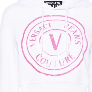 textil Mujer Sudaderas Versace Jeans Couture 76HAIG05-CF01G Blanco