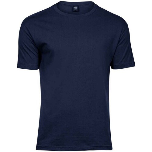 textil Hombre Camisetas manga larga Tee Jays T8005 Azul
