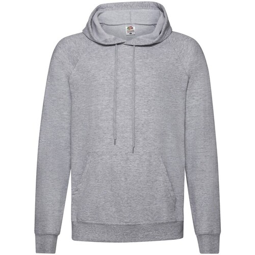 textil Sudaderas Fruit Of The Loom SS121 Gris