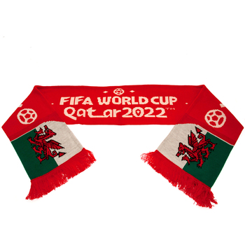 Accesorios textil Bufanda Fifa World Cup 2022 Wales Rojo