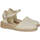 Zapatos Mujer Alpargatas Batilas LR201-109 Oro