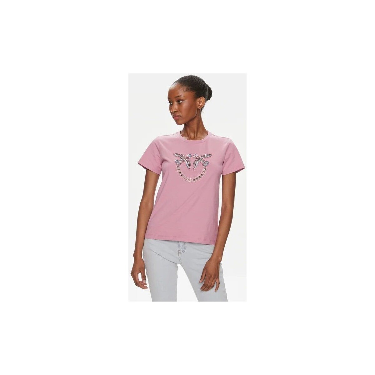 textil Mujer Tops y Camisetas Pinko QUENTIN 100535 A1R7-N98 Rosa