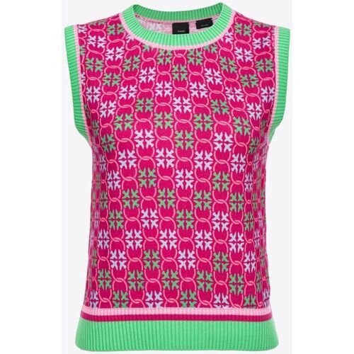 textil Mujer Camisetas sin mangas Pinko EVONIMO 102878 A1LL-YS2 Rosa