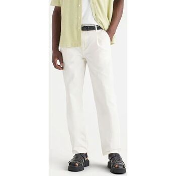 textil Hombre Pantalones Dockers A7532 0004 - CHINO RELAXED TAPARED-UNDYED Blanco