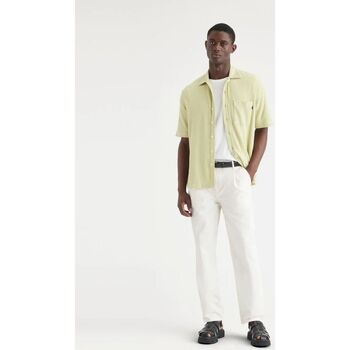 Dockers A7532 0004 - CHINO RELAXED TAPARED-UNDYED Blanco