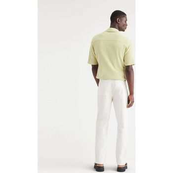 Dockers A7532 0004 - CHINO RELAXED TAPARED-UNDYED Blanco