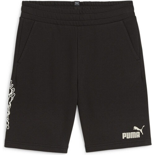 textil Niños Shorts / Bermudas Puma ESS+ MID 90s Shorts Negro