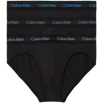 Ropa interior Hombre Braguitas Calvin Klein Jeans 3P HIP BRIEF B Negro