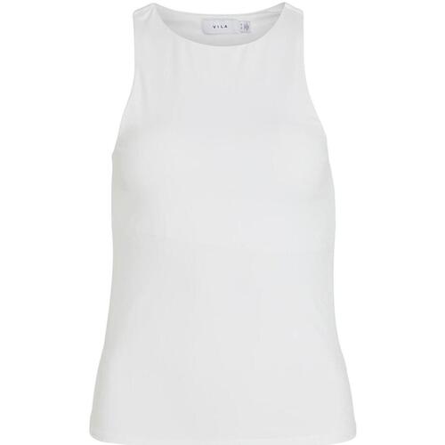textil Mujer Tops y Camisetas Vila VIKENZA S/L TANK TOP - NOOS Blanco