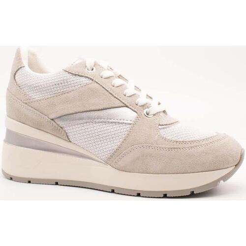 Zapatos Mujer Deportivas Moda Geox D368LA 0AS22 C1236 Blanco