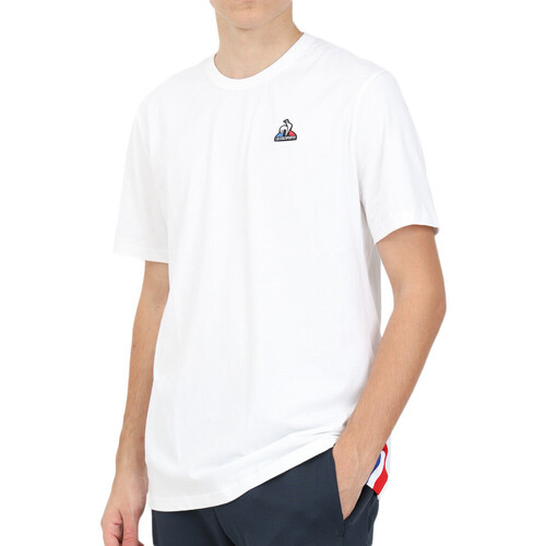 textil Hombre Camisetas manga corta Le Coq Sportif  Blanco