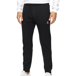 textil Hombre Pantalones de chándal Le Coq Sportif  Negro