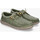 Zapatos Hombre Derbie & Richelieu Walk In Pitas WP150 WALLABY WASHED Verde