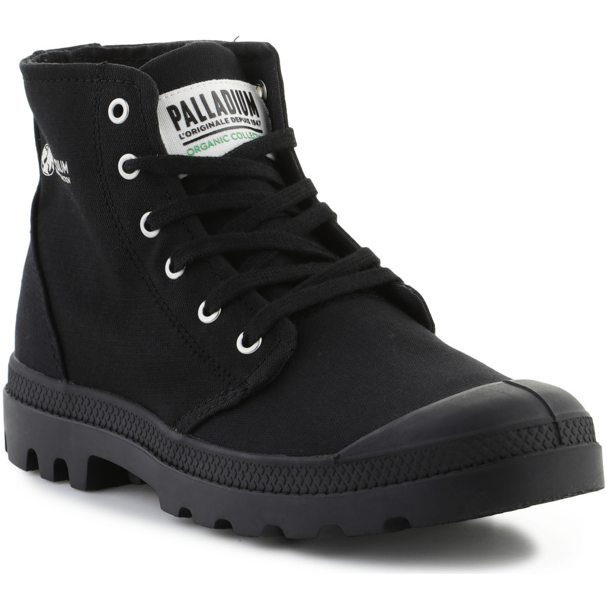 Zapatos Zapatillas altas Palladium Hi Organic II U 77100-008-M Black/Black Negro