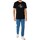 textil Hombre Camisetas manga corta Calvin Klein Jeans Camiseta Con Contorno Perturbado Negro
