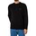 textil Hombre Sudaderas Calvin Klein Jeans Sudadera Con Parche Bordado En El Pecho Negro