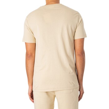 Gant Camiseta Con Escudo Normal Beige