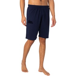 textil Hombre Pijama Lacoste Shorts De Chándal Con Logo Lounge Azul