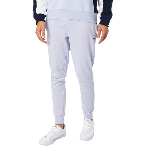textil Hombre Pantalones de chándal Lacoste Joggers De Algodón Orgánico Con Logo Azul