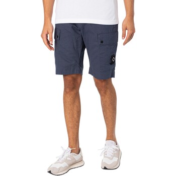 textil Hombre Shorts / Bermudas Ma.strum Pantalones Cortos De Carga Azul
