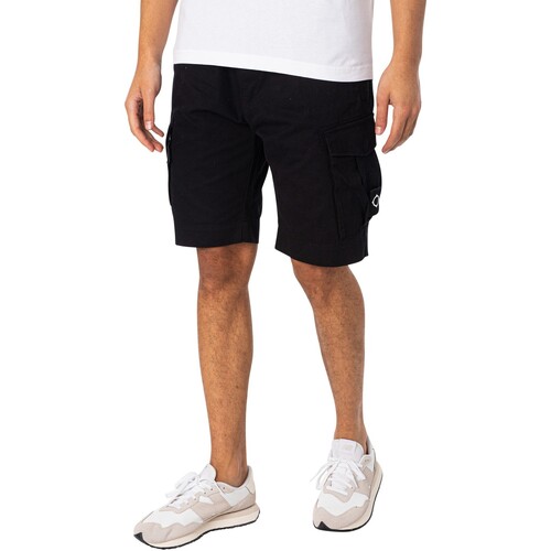textil Hombre Shorts / Bermudas Ma.strum Shorts Cargo Con Cordón Negro