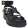 Zapatos Mujer Sandalias Rks 446803 Negro